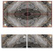Eminent Orobico Black Book Match Polished Porcelain 60x120cm 4 Tile Panel